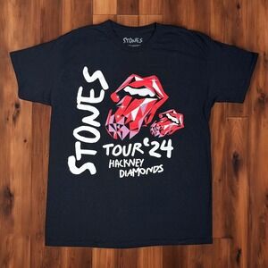 The Rolling Stones Hackney Diamonds Official 2024 Tour Schedule List‎ T-Shirt